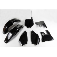 Plastic Kit black for Yamaha YZ 125 (1996-99) - YZ 250 (1996-99) - REPLICA PLASTICS - YAKIT294-001 - Ufo Plast