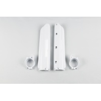 Fork Slider Protectors white for Yamaha YZ 125 (1991-95) - YZ 250 (1991-95) - REPLICA PLASTICS - YA02838-046 - Ufo Plast Fork Slider Protectors white for Yamaha YZ 125 (1991-95) - YZ 250 (1991-95) - REPLICA PLASTICS - YA02838-046 - Ufo Plast