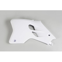 Radiator covers - white 046 - Yamaha - REPLICA PLASTICS - YA02875-046 - UFO Plast