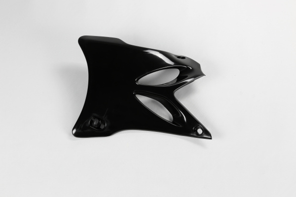 Radiator covers - black - Yamaha - REPLICA PLASTICS - YA03855-001 - UFO Plast