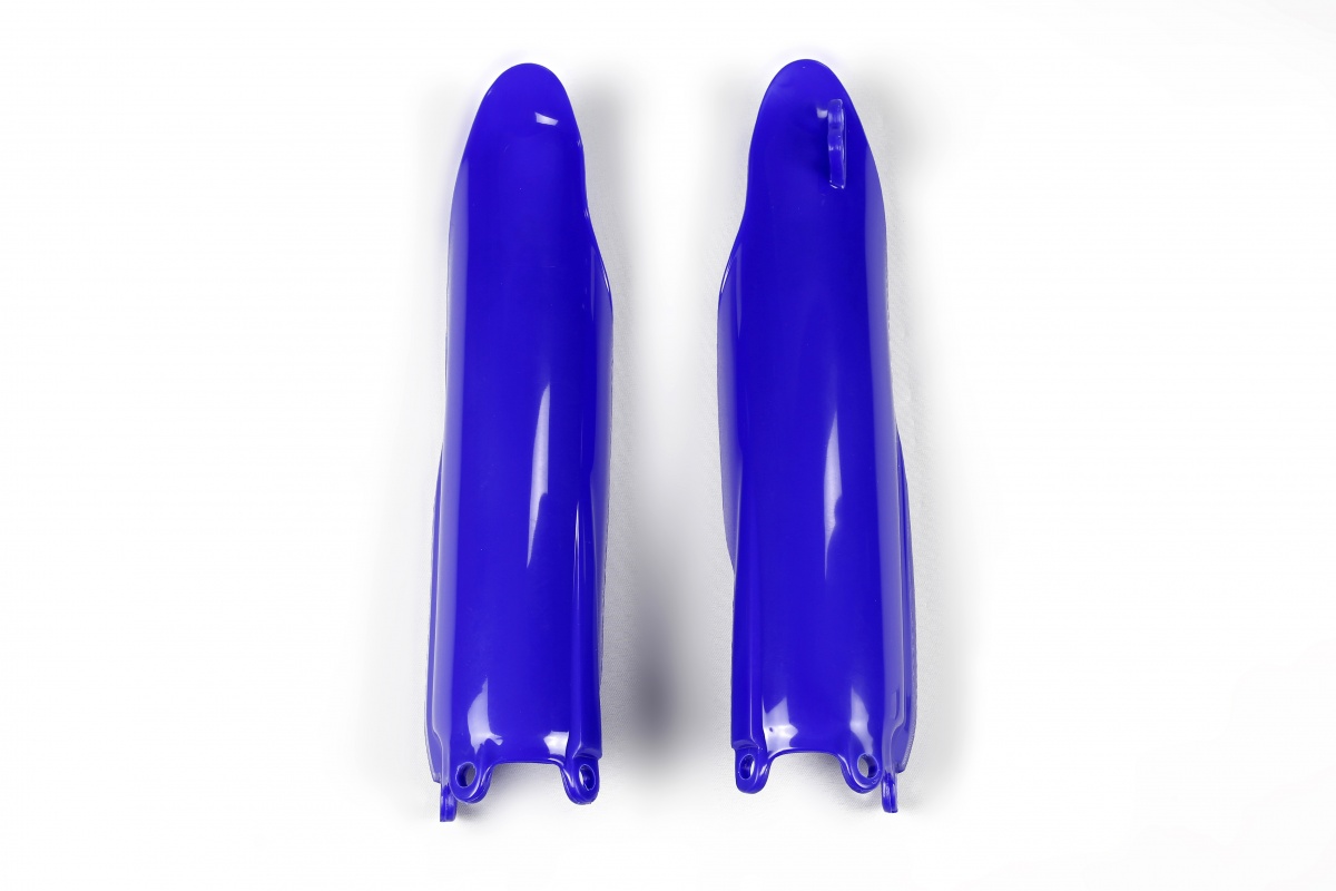 Fork Slider Protectors blue for Yamaha YZ 125 (2008-21) - YZ 250 (2008-21) - YZF 250 (2008-09) - YZF 450 (2008-09) - REPLICA ...