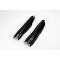 Fork slider protectors - black - Yamaha - REPLICA PLASTICS - YA04814-001 - UFO Plast