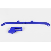Chain Guide + Swingarm Chain Slider blue for Yamaha YZF 250 (2005) - YZF 450 (2005) - REPLICA PLASTICS - YA04803-089 - Ufo Plast