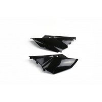 Side Panels black for Yamaha YZ 125 (2015-21) - YZ 250 (2015-21) - REPLICA PLASTICS - YA04842-001 - Ufo Plast