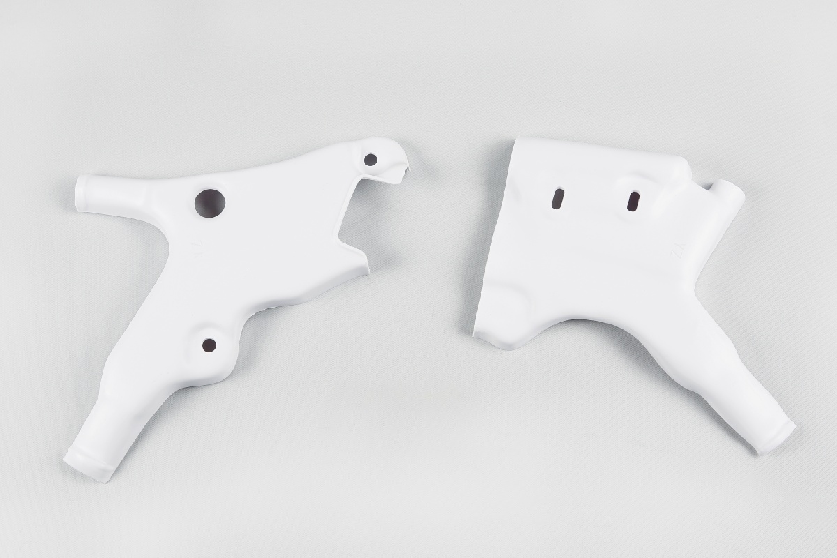 Frame Guard white for Yamaha YZ 125 (1991-92) - YZ 250 (1991-92) - REPLICA PLASTICS - YA02839-046 - Ufo Plast