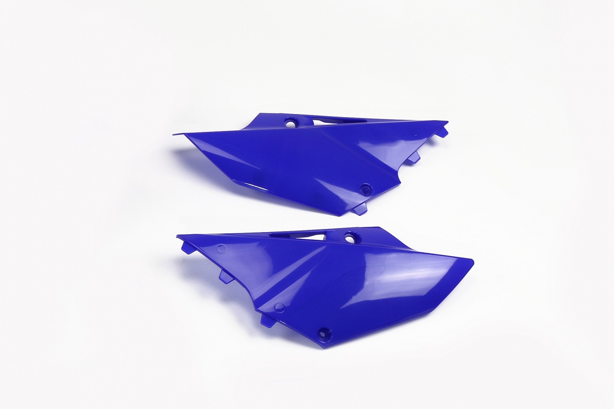 Side Panels blue for Yamaha YZ 125 (2015-21) - YZ 250 (2015-21) - REPLICA PLASTICS - YA04842-089 - Ufo Plast