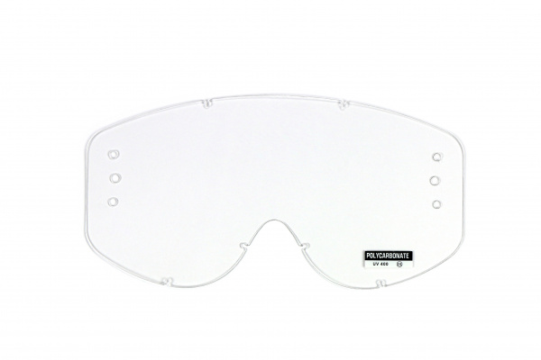 Roll Off's compatible clear lens for motocross bullet google - Goggles - LE02187 - UFO Plast