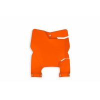 Front Number Plate orange for Ktm SX 65 (2016-23) - REPLICA PLASTICS - KT05000-127 - Ufo Plast
