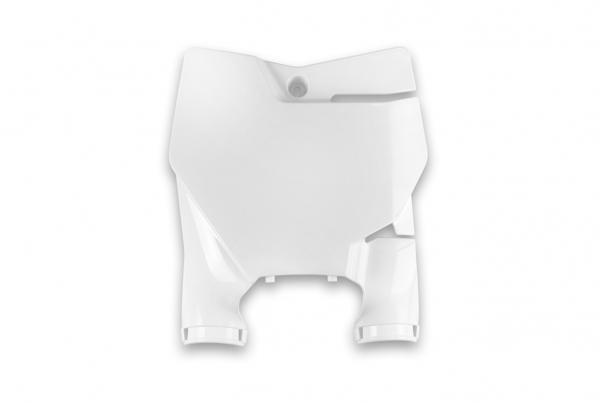 Front Number Plate white for Ktm SX 85 (2018-24) - REPLICA PLASTICS - KT04099-047 - Ufo Plast