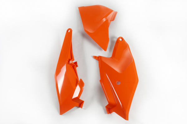 Side panels - orange 127 - Ktm - REPLICA PLASTICS - KT04086-127 - UFO Plast