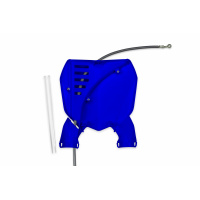 Front Number Plate blue for Yamaha YZ 125 (2022-25) - YZ 250 (2022-25) - YZF 250 (2019-23) - YZF 450 (2018-22) - REPLICA PLAS...