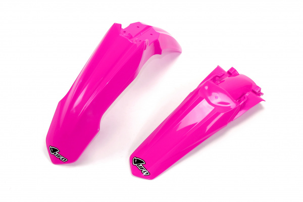 Fenders kit - neon pink - Honda - REPLICA PLASTICS - HOFK116-P - UFO Plast