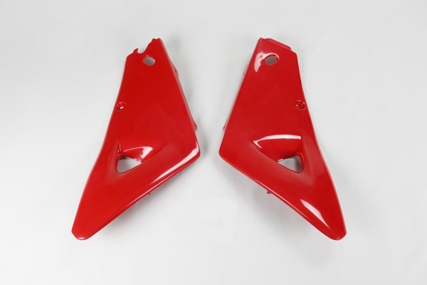 Radiator covers / Upper part - red 062 - Husqvarna - REPLICA PLASTICS - HU03303-062 - UFO Plast