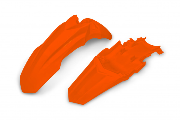 Fenders kit - neon orange - Honda - REPLICA PLASTICS - HOFK124-FFLU - UFO Plast