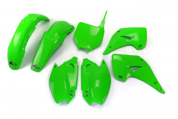 Plastic kit Kawasaki - green - REPLICA PLASTICS - KAKIT201-026 - UFO Plast