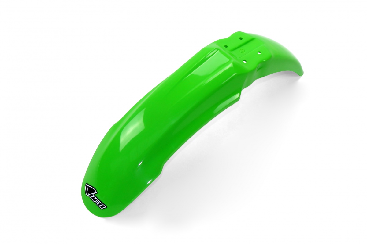 Front fender - green - Kawasaki - UFO Plast