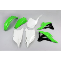 Plastic Kit OEM Color 16-19 for Kawasaki KX 85 (2014-21) - REPLICA PLASTICS - KAKIT222-999A - Ufo Plast