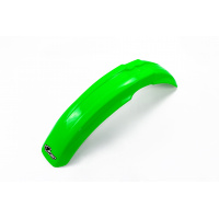 Front fender - neon green - Kawasaki - REPLICA PLASTICS - KA02755-AFLU - UFO Plast