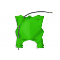 Front Number Plate green for Kawasaki KXF 250 (2017-25) - KXF 450 (2016-25) - REPLICA PLASTICS - KA04746-026 - Ufo Plast