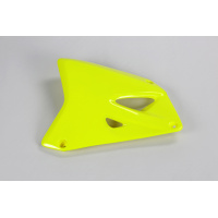 Radiator covers - neon yellow - Suzuki - REPLICA PLASTICS - SU03969-DFLU - UFO Plast