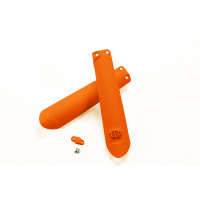 Fork slider protectors - orange 127 - Ktm - REPLICA PLASTICS - KT04055-127 - UFO Plast