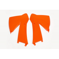 Radiator covers - orange 127 - Ktm - REPLICA PLASTICS - KT03079-127 - UFO Plast