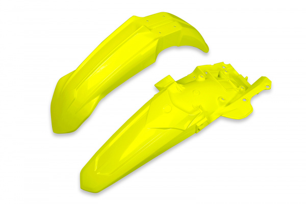 Fenders kit - neon yellow - Yamaha - REPLICA PLASTICS - YAFK321-DFLU - UFO Plast