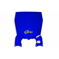 Front Number Plate blue for Yamaha YZ 125 (2015-21) - YZ 250 (2015-21) - YZF 250 (2010-18) - YZF 450 (2010-17) - REPLICA PLAS...