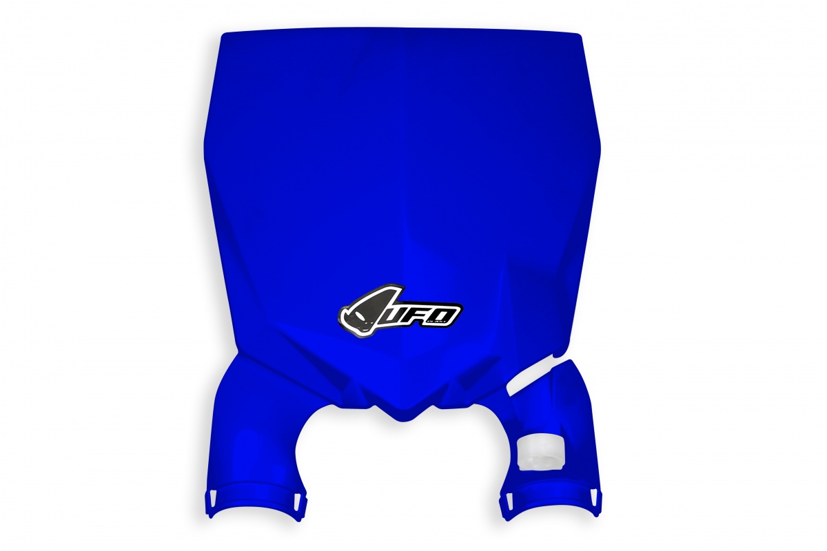 Front Number Plate blue for Yamaha YZ 125 (2015-21) - YZ 250 (2015-21) - YZF 250 (2010-18) - YZF 450 (2010-17) - REPLICA PLAS...
