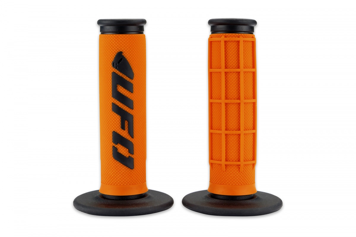 Motocross grips Challenger orange