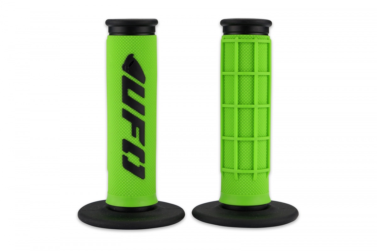 Motocross grips Challenger green