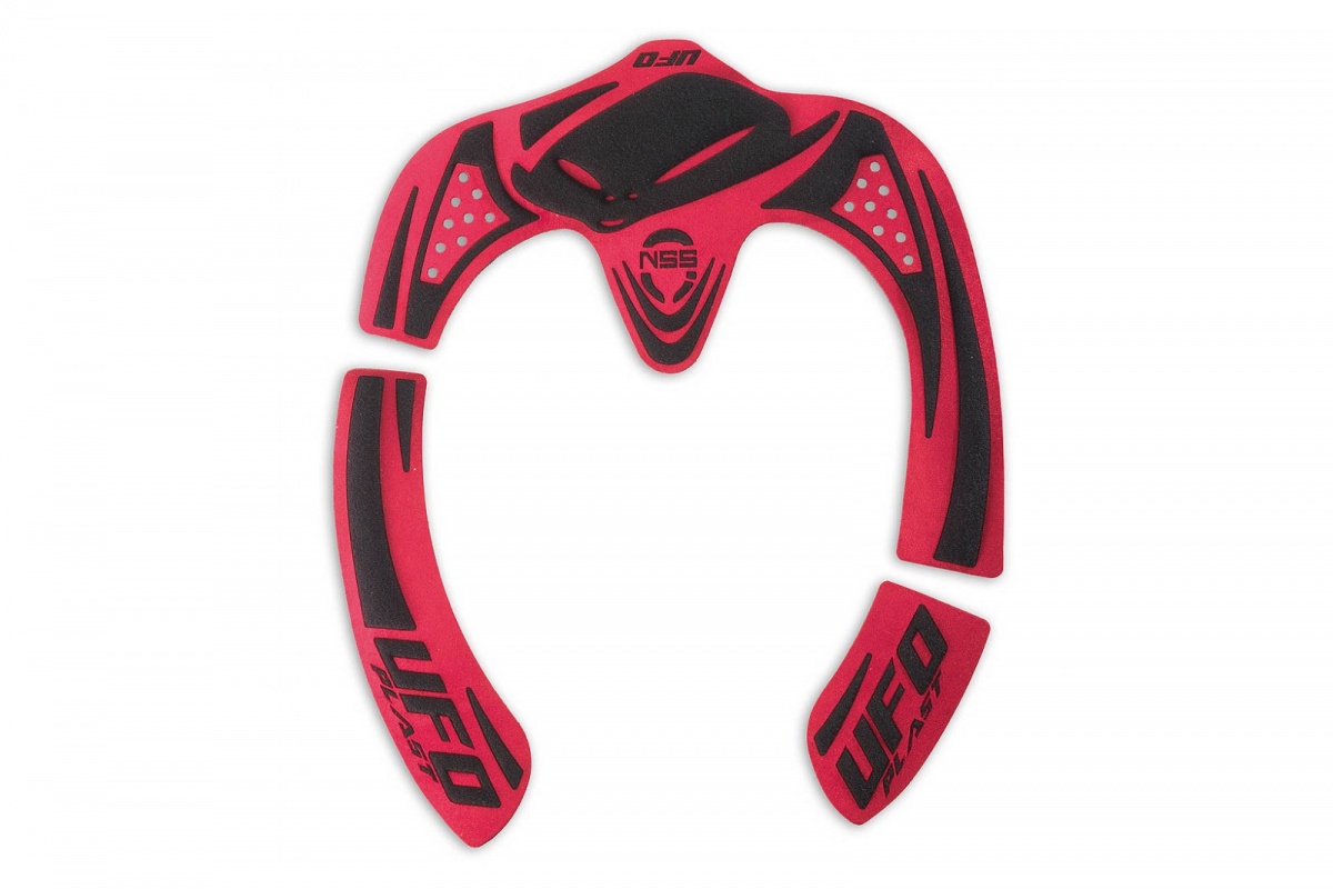 Nss Neck Support System graphic kit red