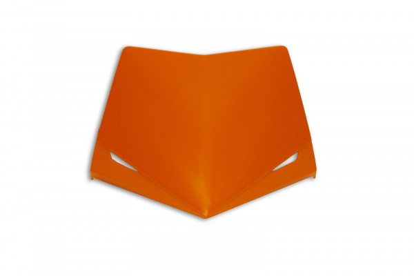 Replacement plastic for motocross Stealth headlight upper part orange - Headlight - PF01713-127 - UFO Plast