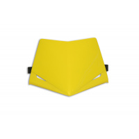 Replacement plastic for motocross Stealth headlight upper part yellow - Headlight - PF01713-102 - UFO Plast