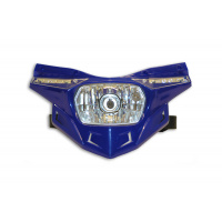 Replacement plastic for motocross Stealth headlight lower part blue - Headlight - PF01714-089 - UFO Plast