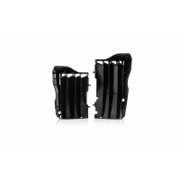 Motocross radiator louvers for Honda black - Radiator Louvers - AC02455 - UFO Plast