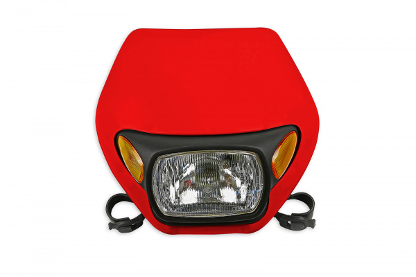 Motocross Oregon headlight red - Headlight - PF01695-070 - Ufo Plast