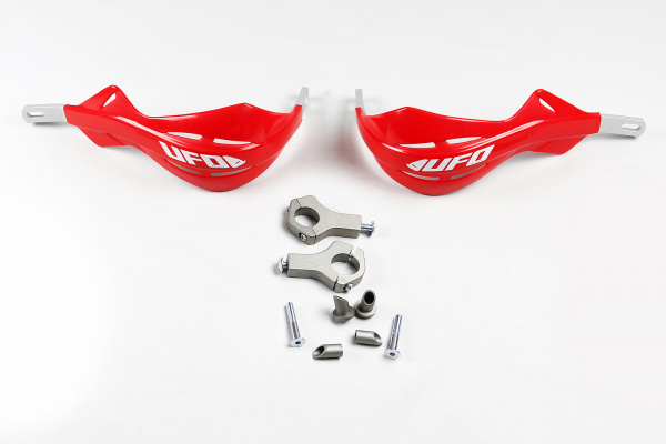 Motocross handguards Alu oversize red