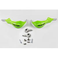 Motocross handguards Alu green