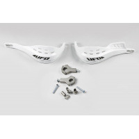 Motocross handguards Jumpy white