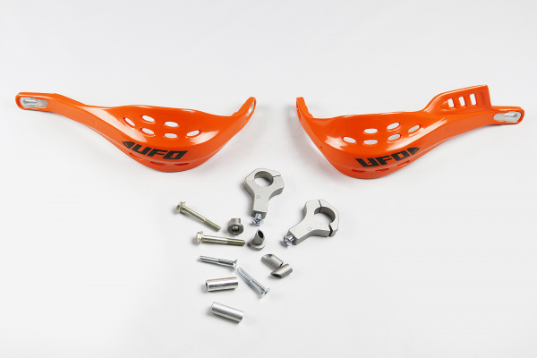 Supermotard handguards Jumpy oversize orange