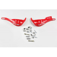 Supermotard handguards Jumpy red