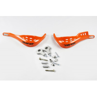 Supermotard handguards Jumpy orange