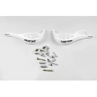 Supermotard handguards Jumpy white