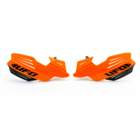 Motocross handguards Vulcan neon orange - Handguards - PM01650-FFLU - Ufo Plast