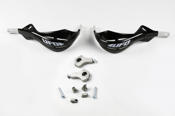 Motocross handguards Alu black