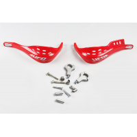 Supermotard handguards Jumpy oversize red