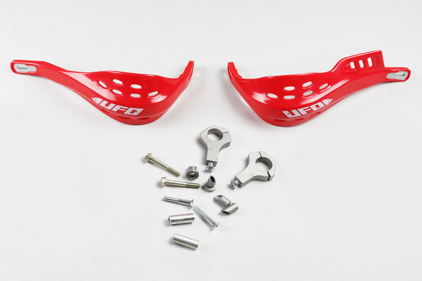 Supermotard handguards Jumpy oversize red