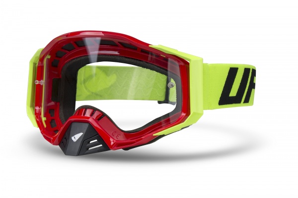 Motocross Epsilon goggle neon yellow - Glasses - OC02254-B - UFO Plast