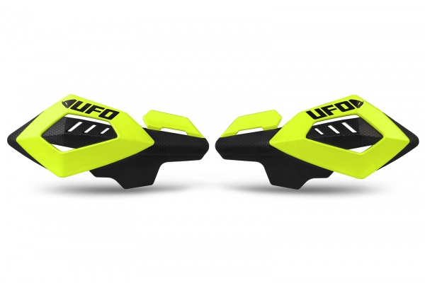 Motocross universal replacement handguard Arches fluo yellow - Spare parts for handguards - PM01661-DFLU - UFO Plast